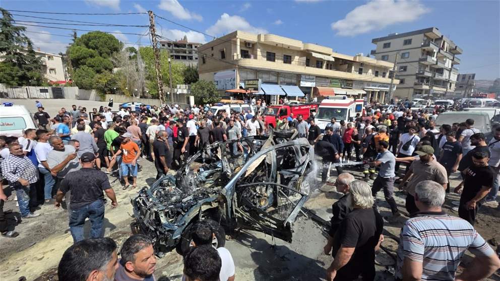 في النبطية.. غارة تغتال ضريراً من ضحايا "البيجر" وزوجته